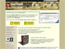 Tablet Screenshot of cracktracker.net